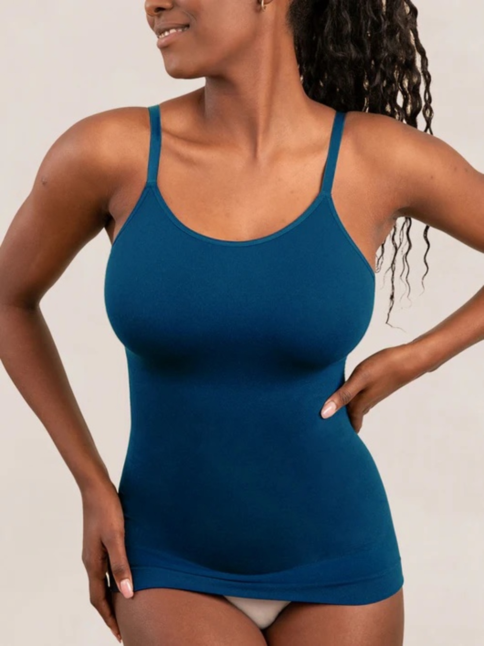 Shapermint Essentials Blue Scoop Cami